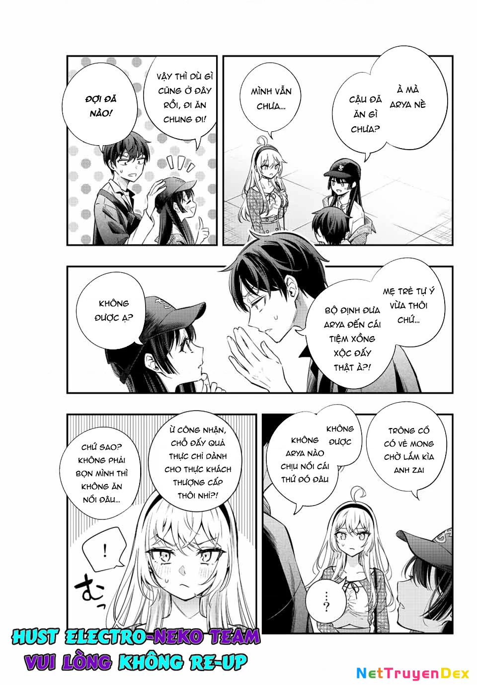 Arya-san bàn bên thi thoảng lại thả thính tôi bằng tiếng Nga Chapter 21 - Trang 2