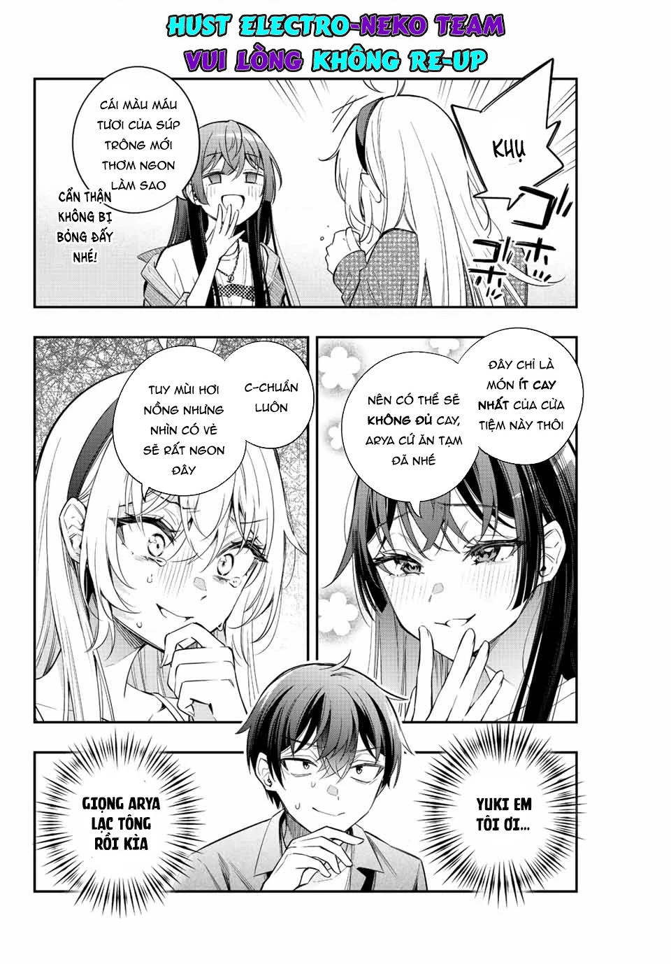 Arya-san bàn bên thi thoảng lại thả thính tôi bằng tiếng Nga Chapter 21 - Trang 2