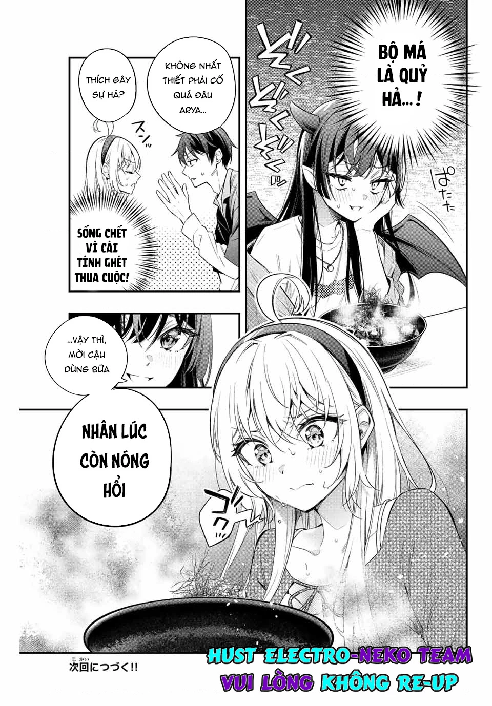 Arya-san bàn bên thi thoảng lại thả thính tôi bằng tiếng Nga Chapter 21 - Trang 2