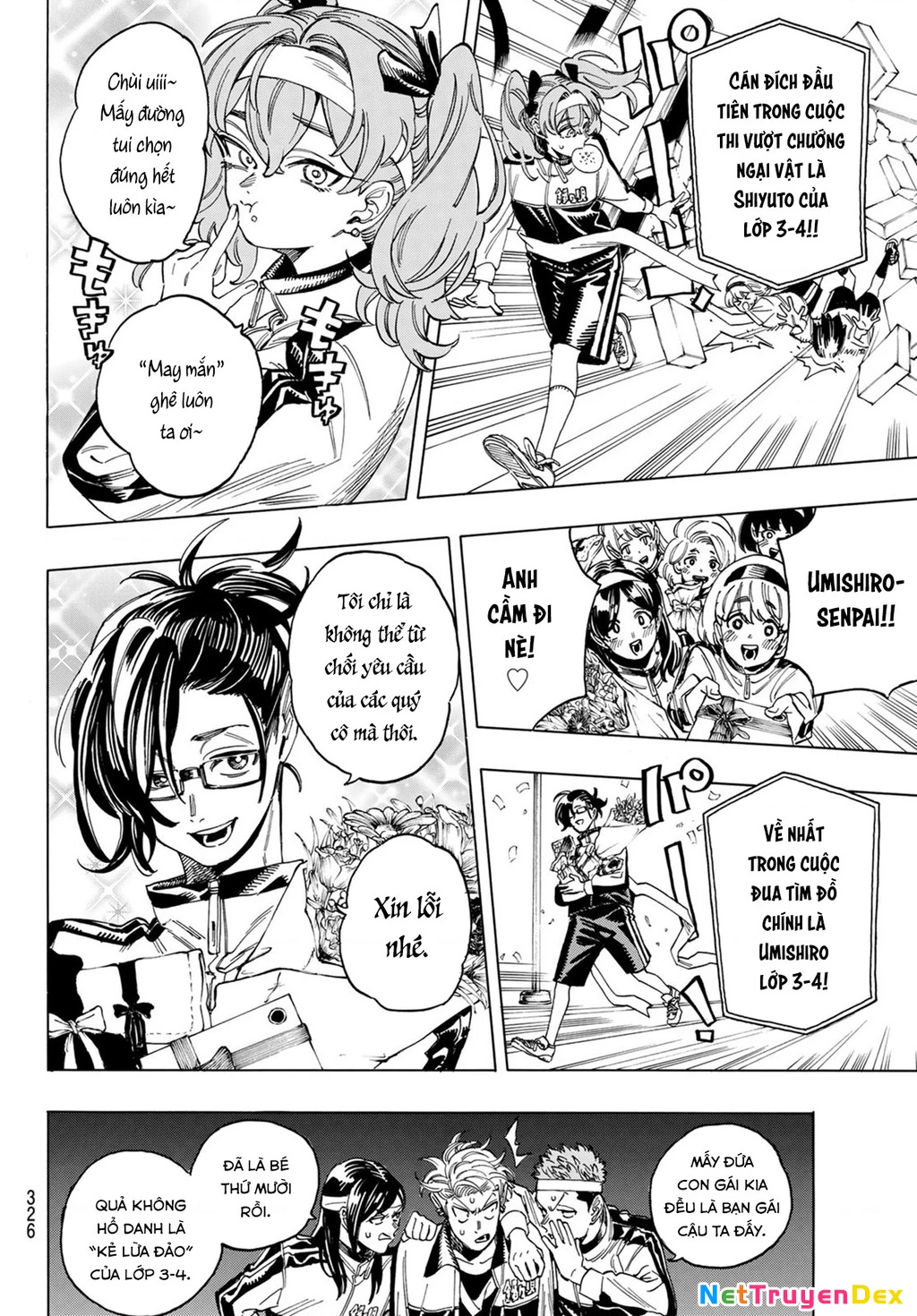 Vệ Sĩ Của Akabane Honeko Chapter 9: . Sự tốt bụng của Akabane - Trang 4