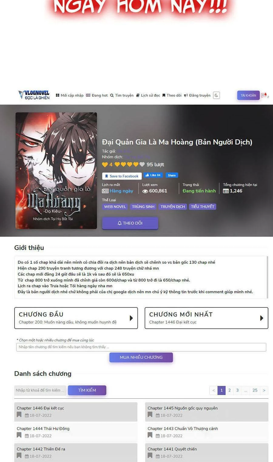 Đại Quản Gia Là Ma Hoàng Chapter 362 - Trang 4