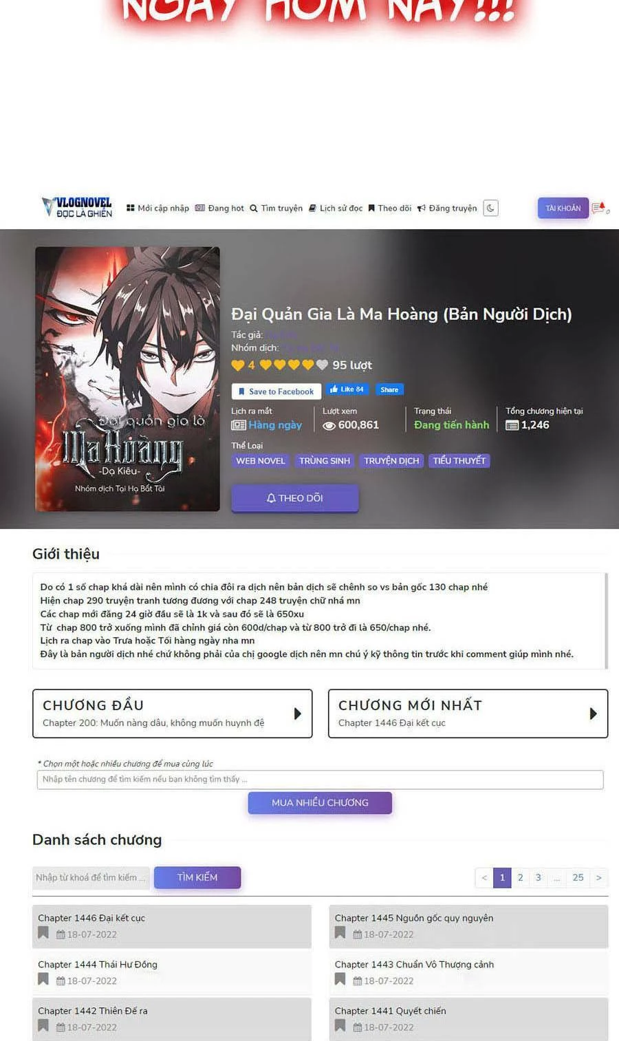 Đại Quản Gia Là Ma Hoàng Chapter 364 - Trang 4