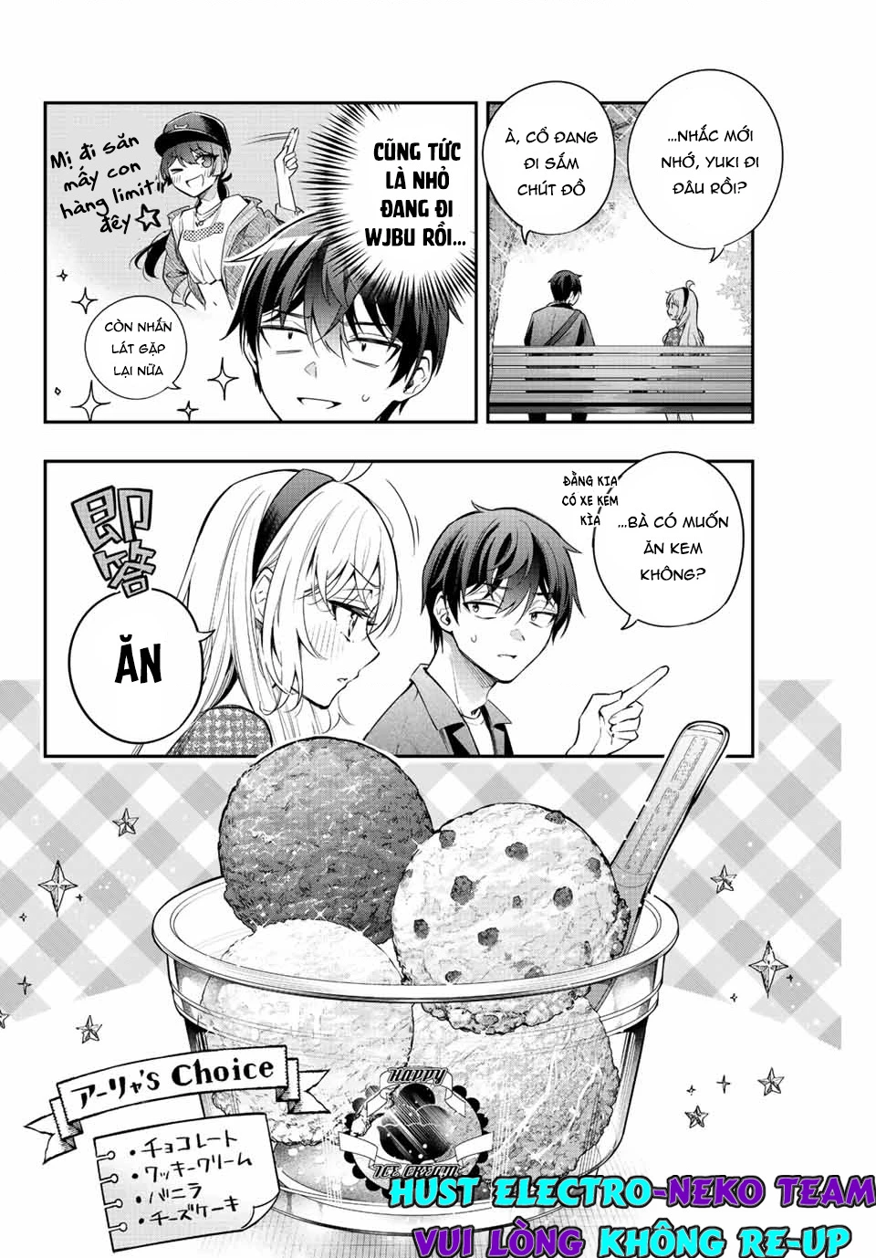 Arya-san bàn bên thi thoảng lại thả thính tôi bằng tiếng Nga Chapter 22 - Trang 2