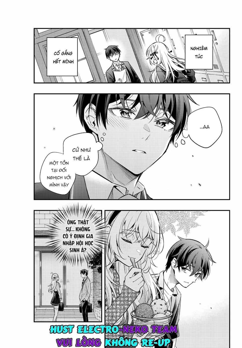 Arya-san bàn bên thi thoảng lại thả thính tôi bằng tiếng Nga Chapter 22 - Trang 2