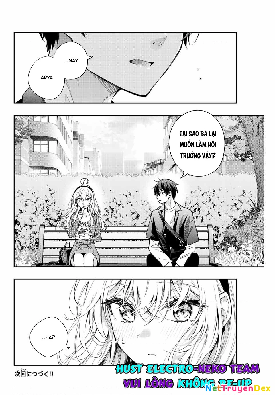 Arya-san bàn bên thi thoảng lại thả thính tôi bằng tiếng Nga Chapter 22 - Trang 2