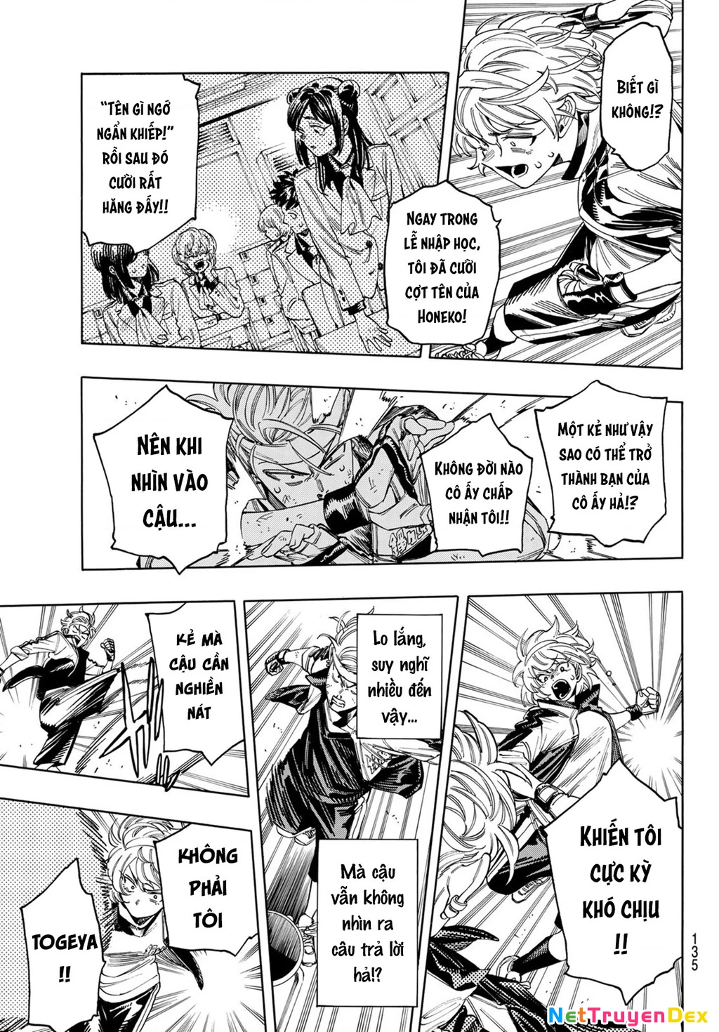 Vệ Sĩ Của Akabane Honeko Chapter 11: . Kẻ thù của Nei Togeya - Trang 4