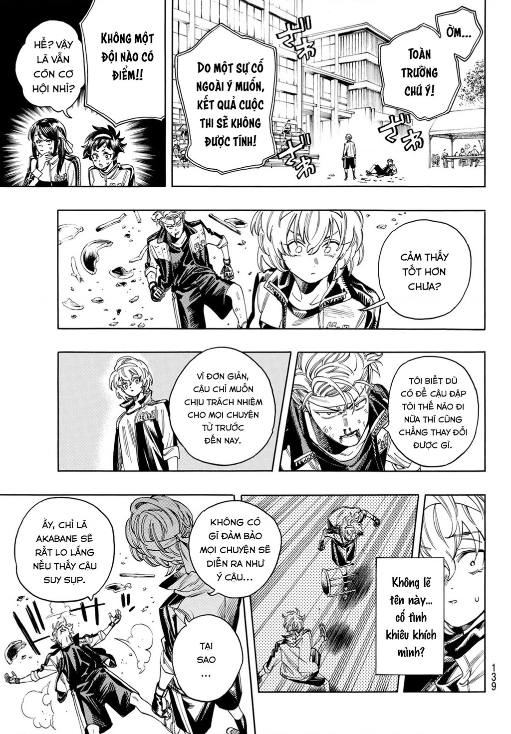 Vệ Sĩ Của Akabane Honeko Chapter 11: . Kẻ thù của Nei Togeya - Trang 4