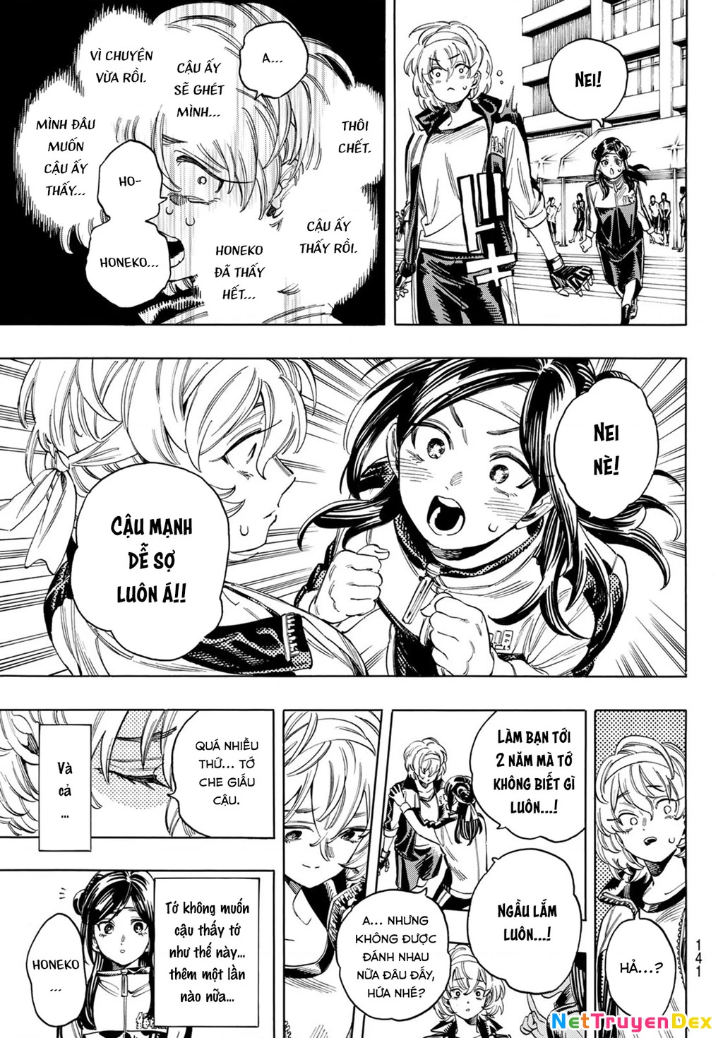 Vệ Sĩ Của Akabane Honeko Chapter 11: . Kẻ thù của Nei Togeya - Trang 4