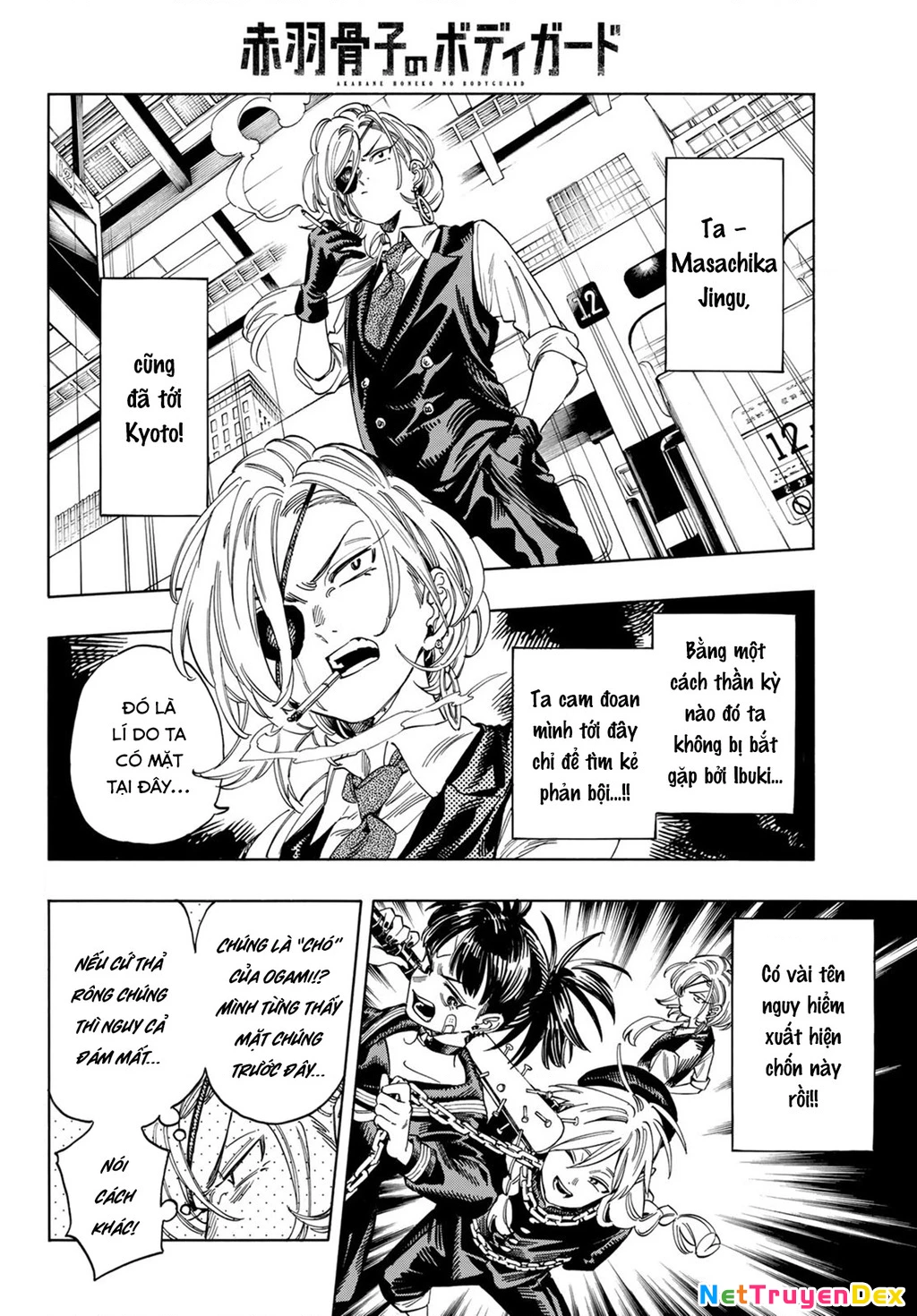 Vệ Sĩ Của Akabane Honeko Chapter 14: . Masachika Jingu - Một ngày cay đắng - Trang 4