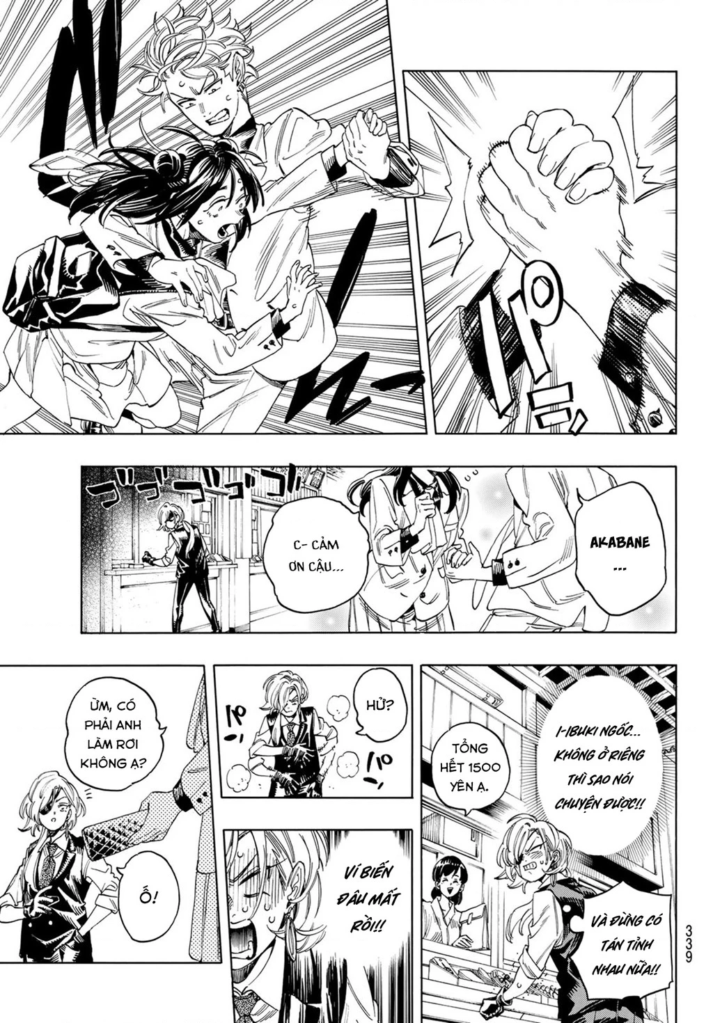 Vệ Sĩ Của Akabane Honeko Chapter 14: . Masachika Jingu - Một ngày cay đắng - Trang 4