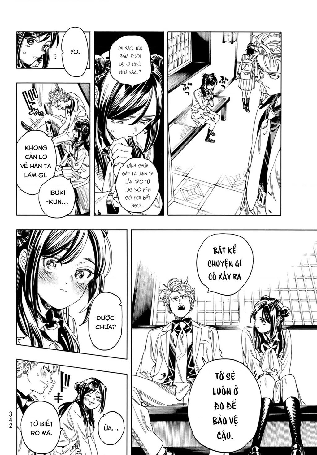 Vệ Sĩ Của Akabane Honeko Chapter 14: . Masachika Jingu - Một ngày cay đắng - Trang 4