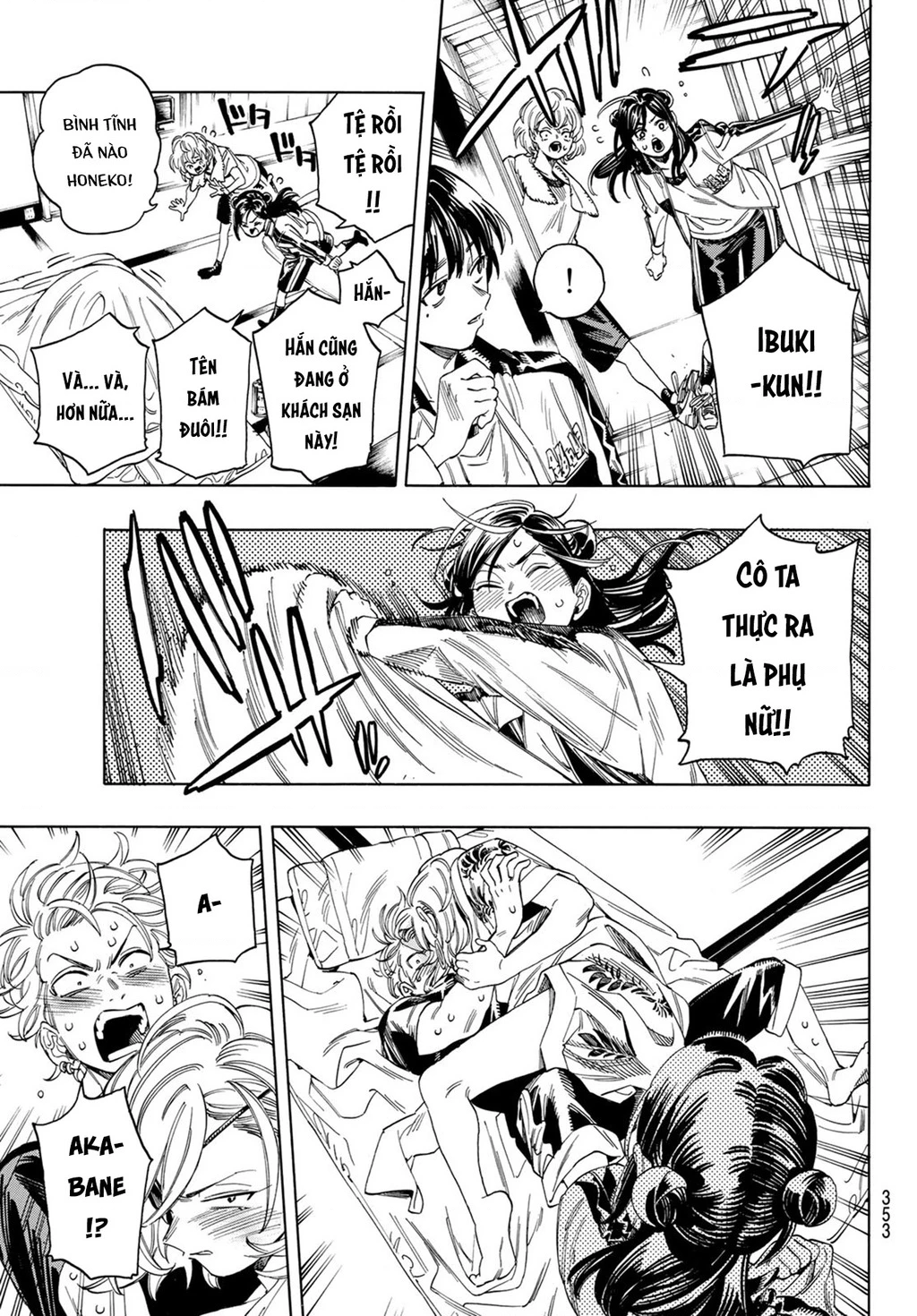 Vệ Sĩ Của Akabane Honeko Chapter 14: . Masachika Jingu - Một ngày cay đắng - Trang 4