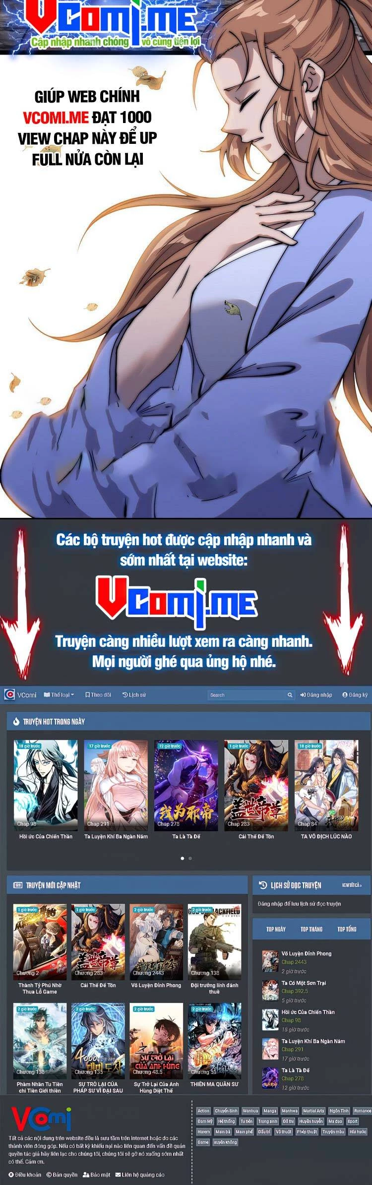 Ta Có Một Sơn Trại Chapter 409 - Trang 4