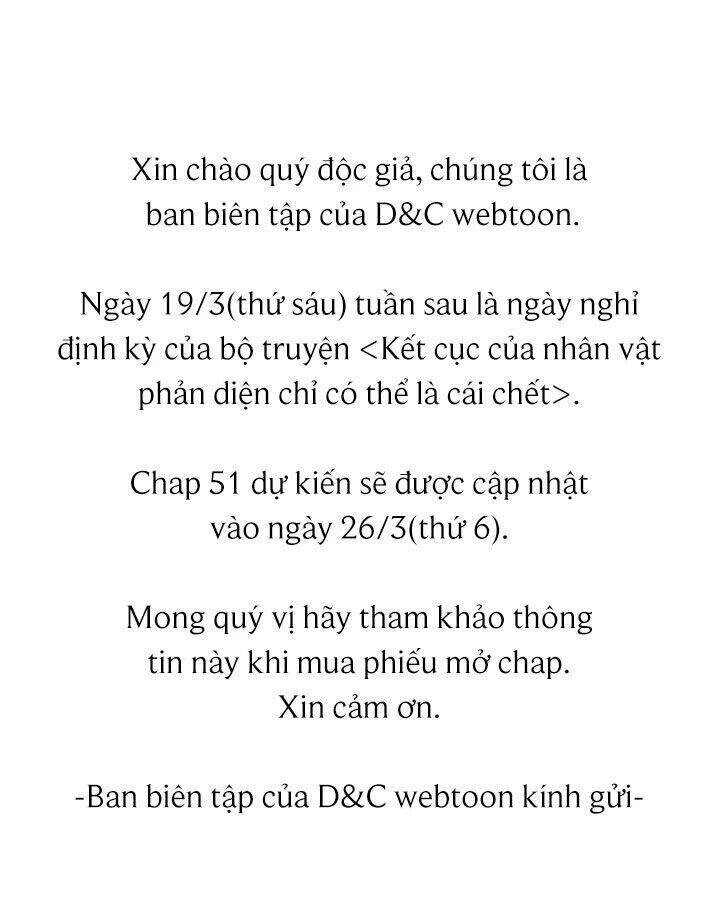 Kết Thúc Của Nhân Vật Phản Diện Chỉ Có Thể Là Cái Chết Chapter 50 - Trang 4