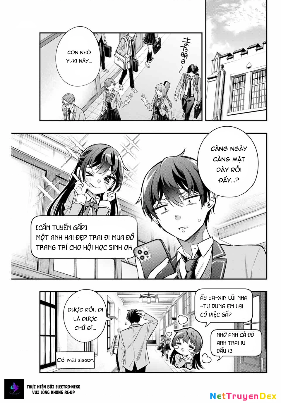 Arya-san bàn bên thi thoảng lại thả thính tôi bằng tiếng Nga Chapter 26 - Trang 2