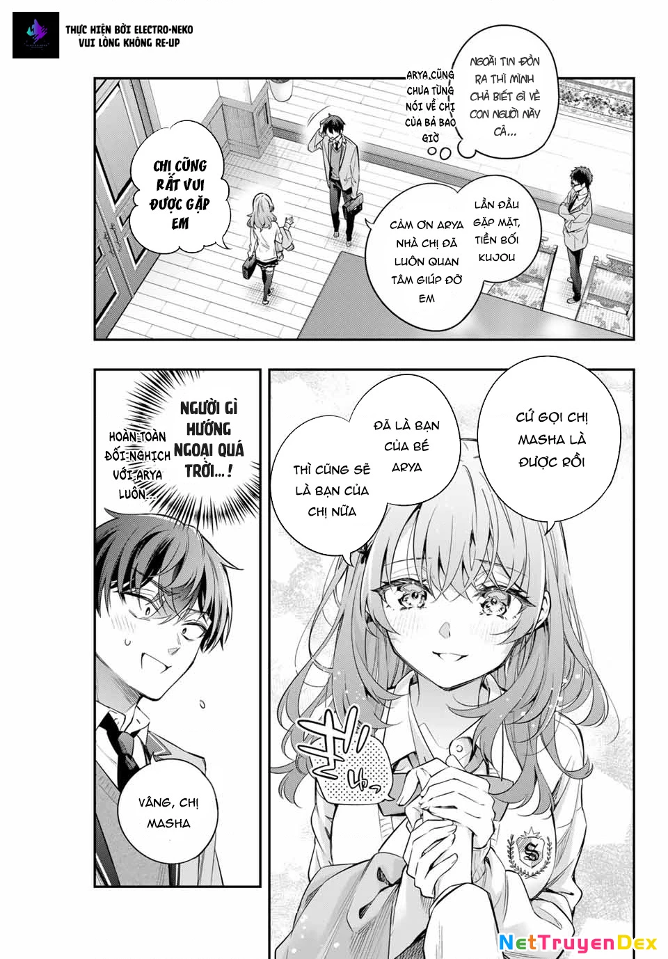 Arya-san bàn bên thi thoảng lại thả thính tôi bằng tiếng Nga Chapter 26 - Trang 2