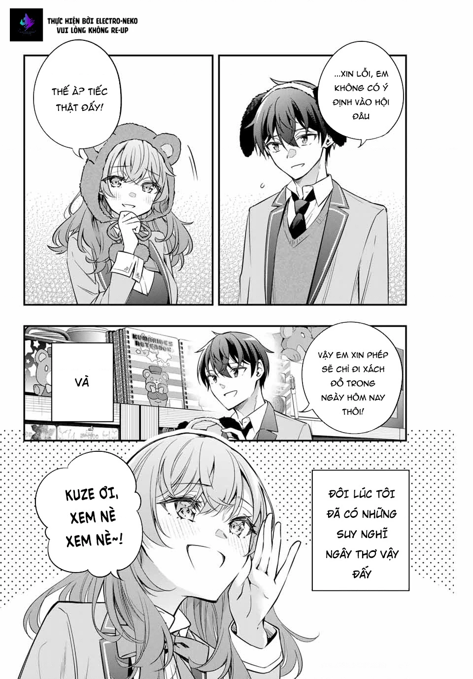 Arya-san bàn bên thi thoảng lại thả thính tôi bằng tiếng Nga Chapter 26 - Trang 2