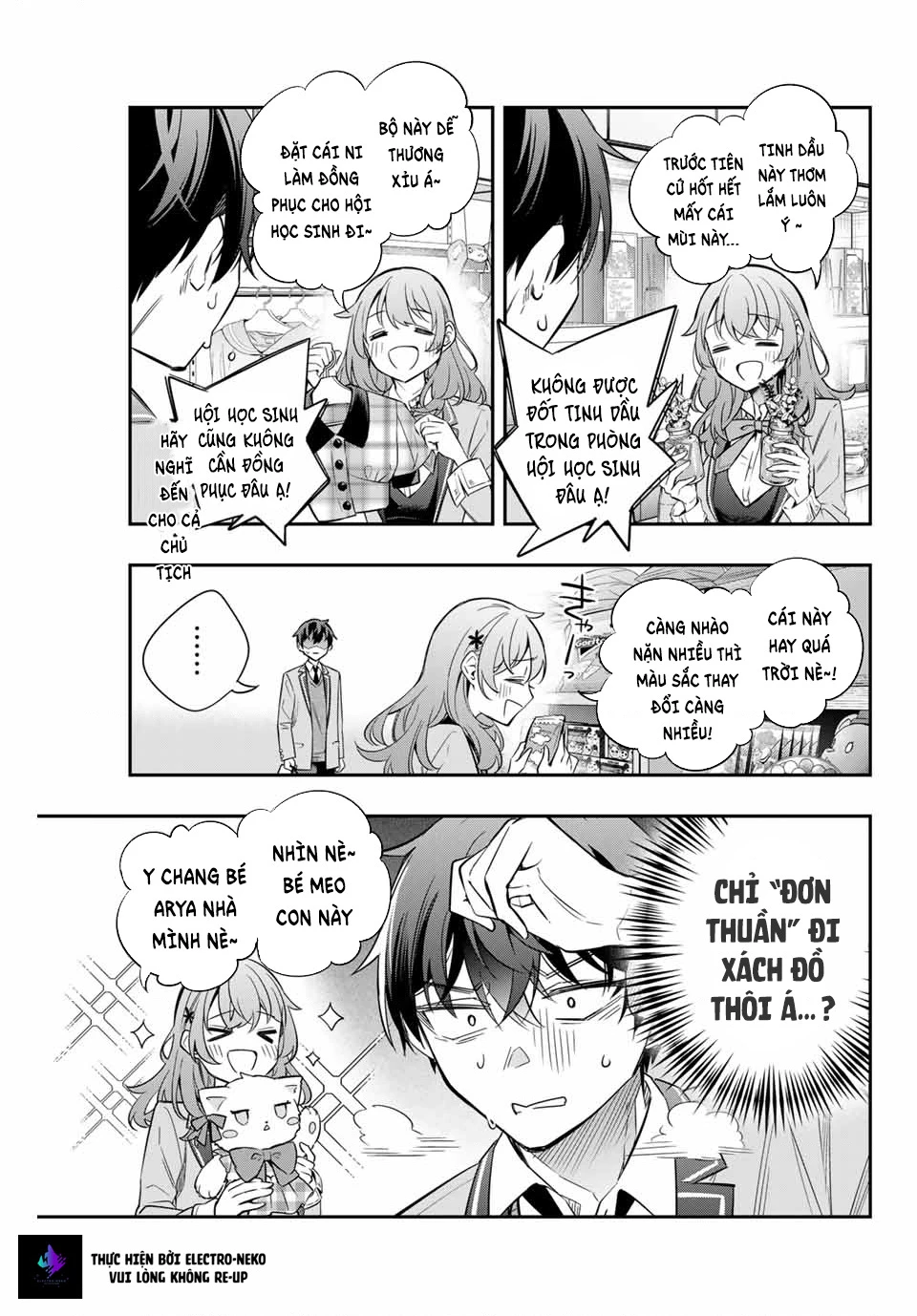 Arya-san bàn bên thi thoảng lại thả thính tôi bằng tiếng Nga Chapter 26 - Trang 2