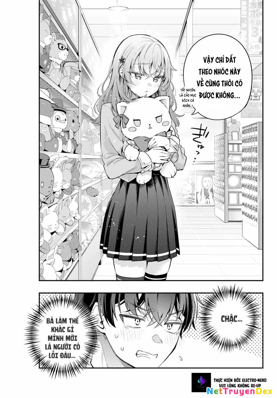 Arya-san bàn bên thi thoảng lại thả thính tôi bằng tiếng Nga Chapter 26 - Trang 2