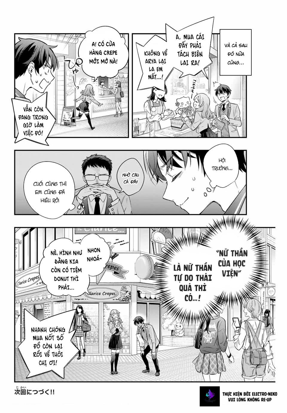 Arya-san bàn bên thi thoảng lại thả thính tôi bằng tiếng Nga Chapter 26 - Trang 2