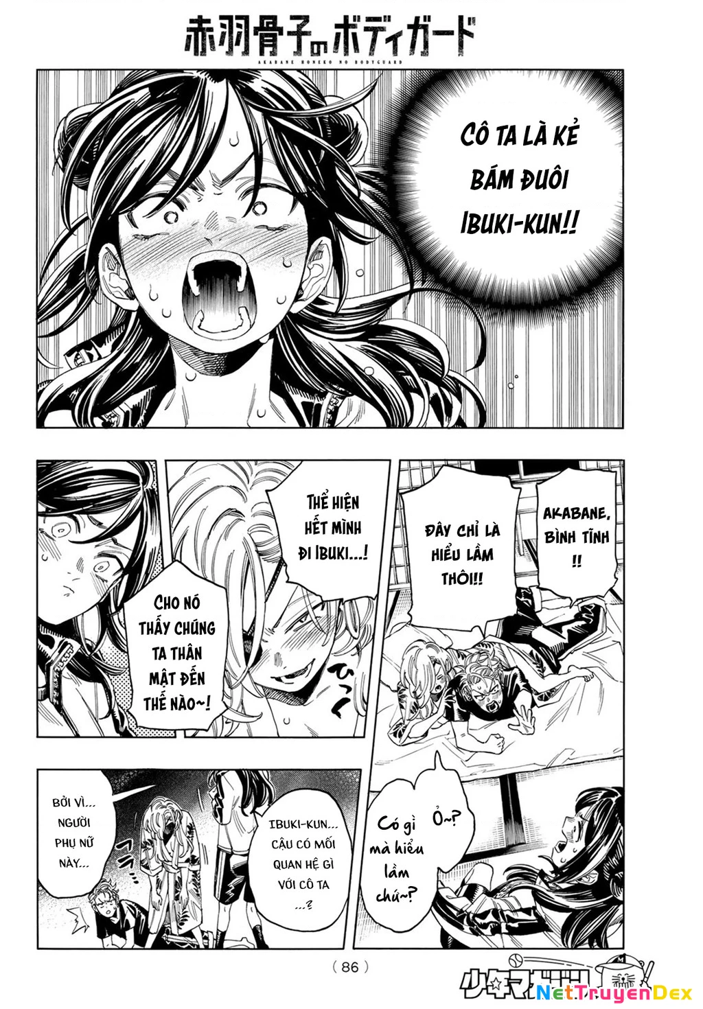 Vệ Sĩ Của Akabane Honeko Chapter 15: . Honeko Akabane mất kiên nhẫn - Trang 4