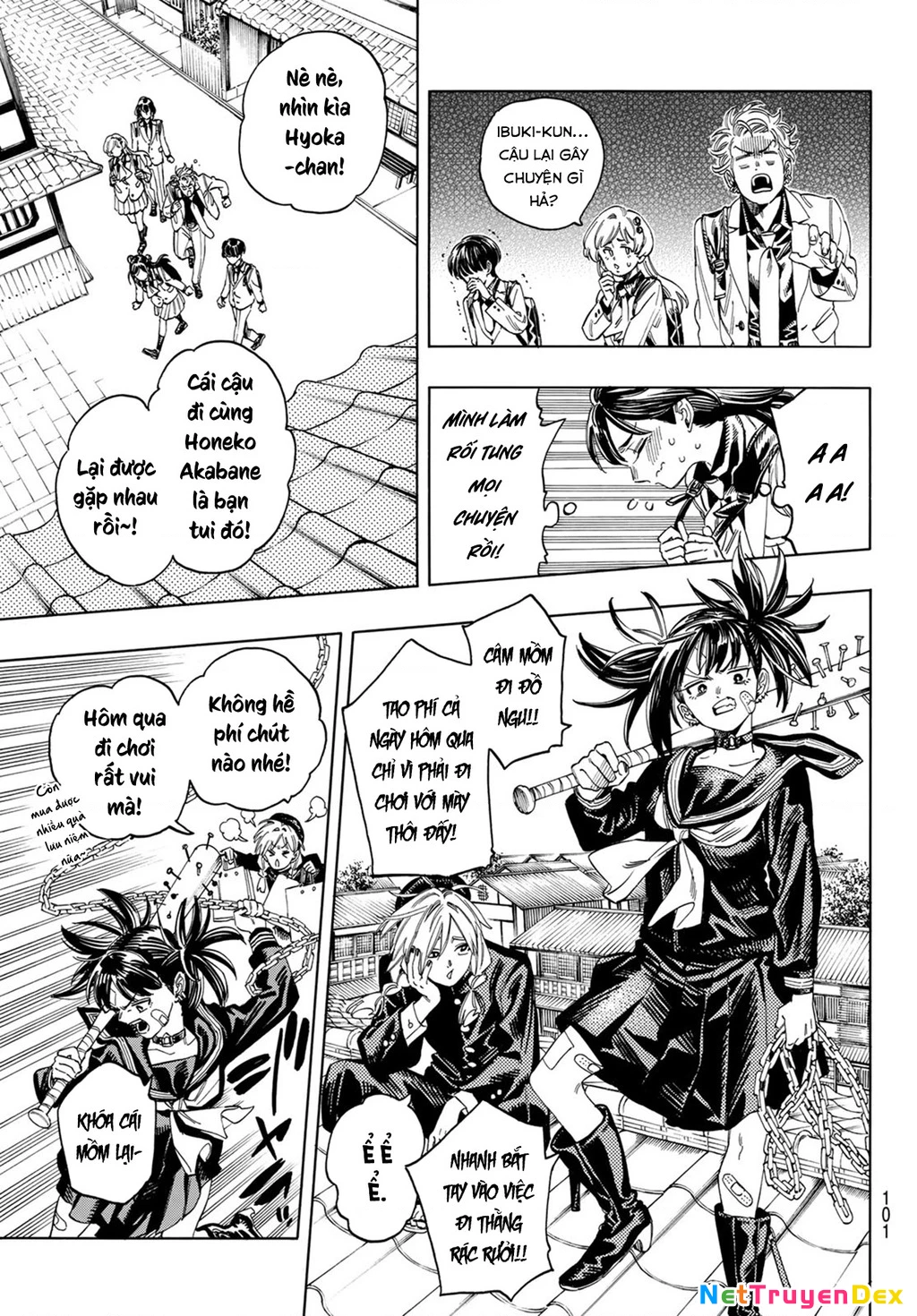 Vệ Sĩ Của Akabane Honeko Chapter 15: . Honeko Akabane mất kiên nhẫn - Trang 4