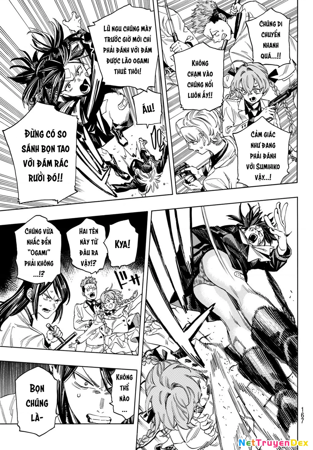 Vệ Sĩ Của Akabane Honeko Chapter 16: . Sức mạnh thực sự của lớp 3-4 - Trang 4