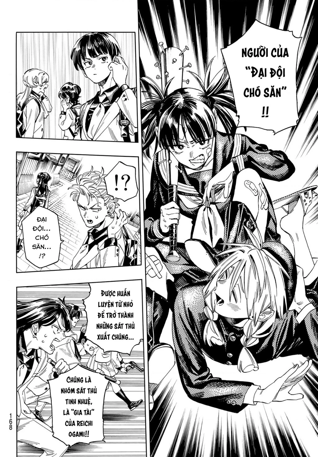 Vệ Sĩ Của Akabane Honeko Chapter 16: . Sức mạnh thực sự của lớp 3-4 - Trang 4