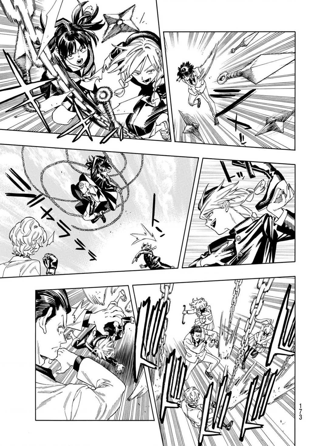 Vệ Sĩ Của Akabane Honeko Chapter 16: . Sức mạnh thực sự của lớp 3-4 - Trang 4