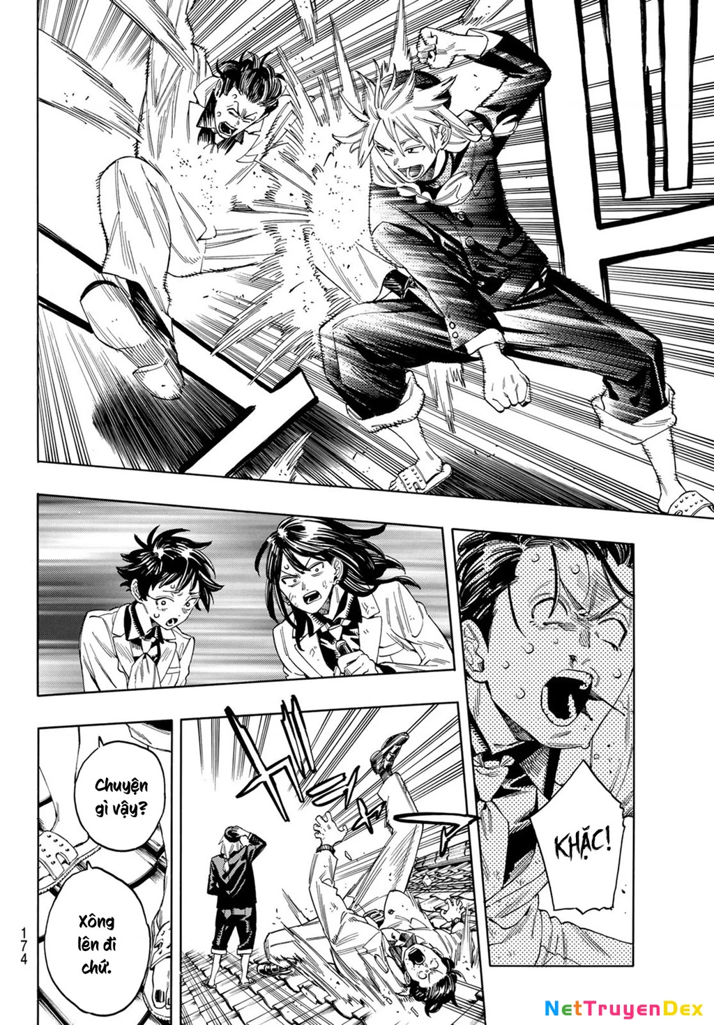 Vệ Sĩ Của Akabane Honeko Chapter 16: . Sức mạnh thực sự của lớp 3-4 - Trang 4