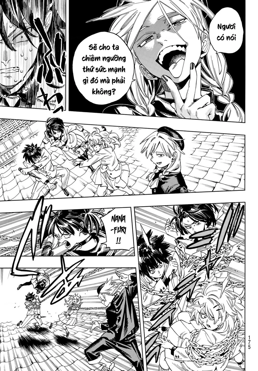 Vệ Sĩ Của Akabane Honeko Chapter 16: . Sức mạnh thực sự của lớp 3-4 - Trang 4