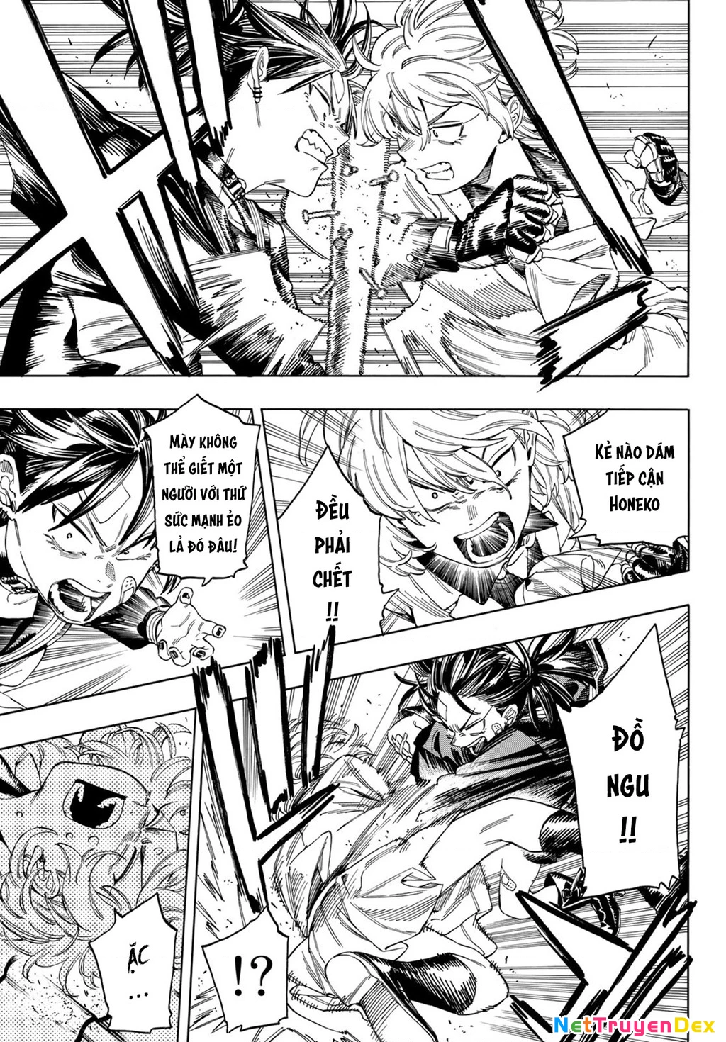 Vệ Sĩ Của Akabane Honeko Chapter 16: . Sức mạnh thực sự của lớp 3-4 - Trang 4