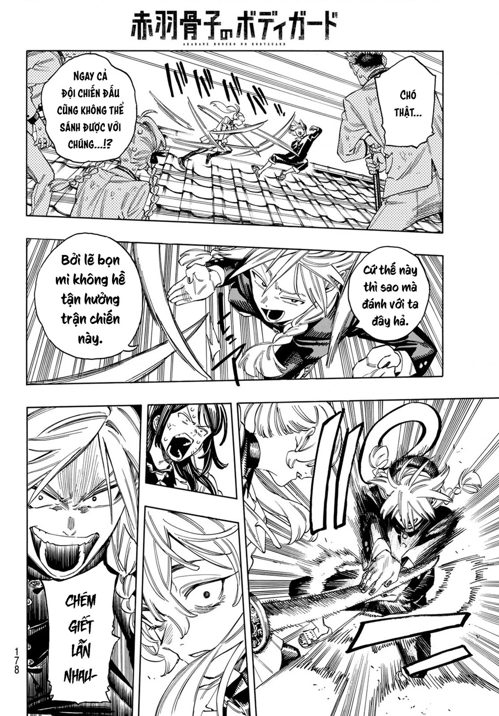 Vệ Sĩ Của Akabane Honeko Chapter 16: . Sức mạnh thực sự của lớp 3-4 - Trang 4