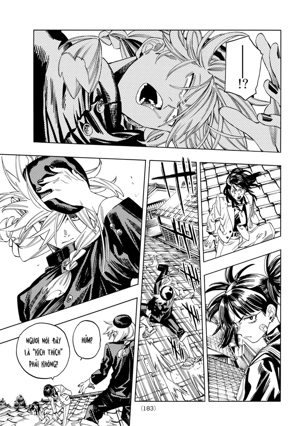 Vệ Sĩ Của Akabane Honeko Chapter 16: . Sức mạnh thực sự của lớp 3-4 - Trang 4