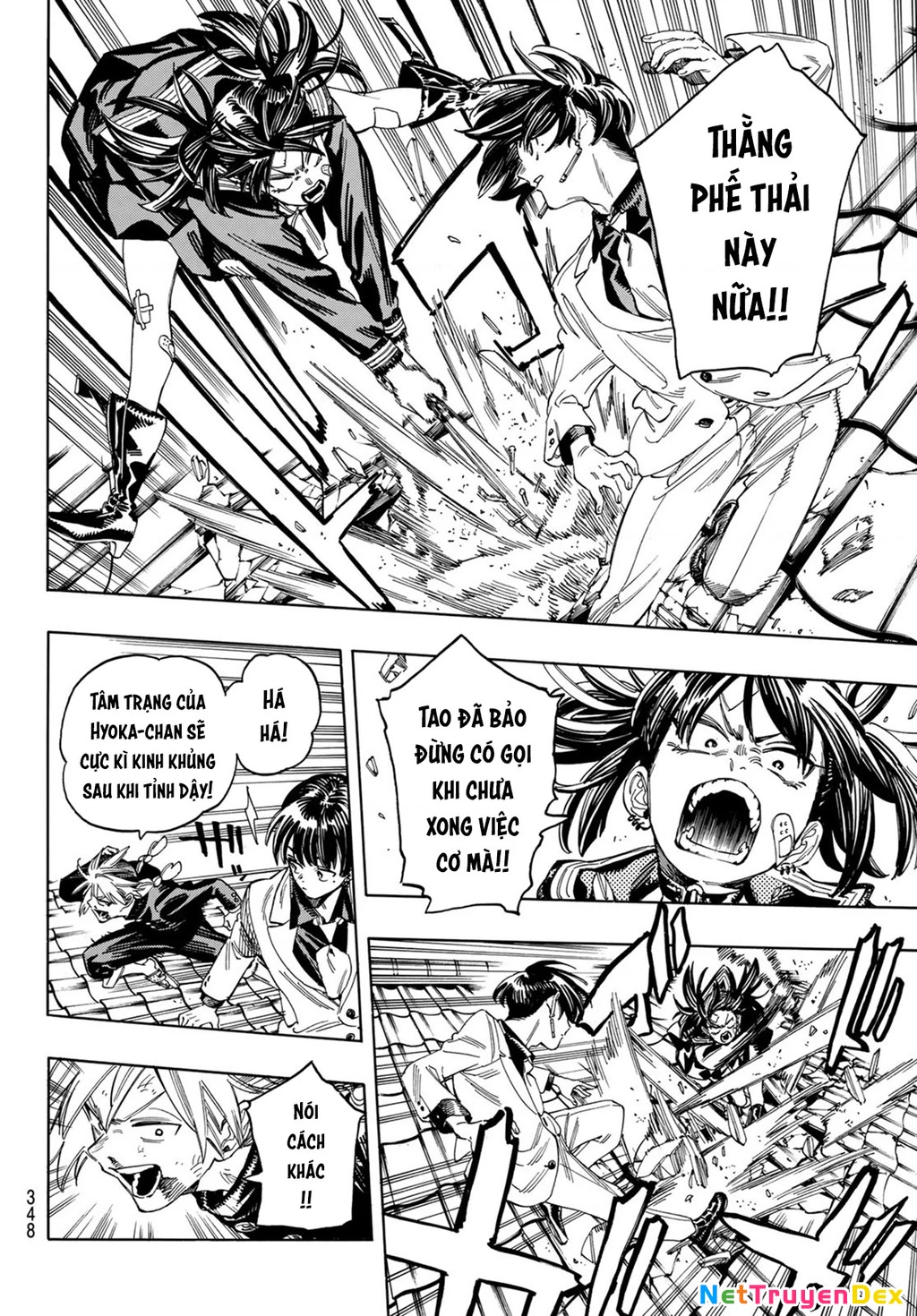 Vệ Sĩ Của Akabane Honeko Chapter 17: . Khao khát của lớp 3-4 - Trang 4