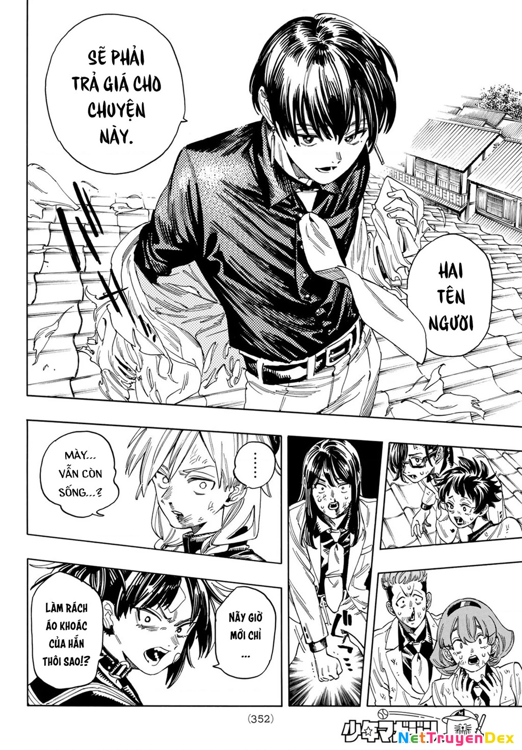 Vệ Sĩ Của Akabane Honeko Chapter 17: . Khao khát của lớp 3-4 - Trang 4