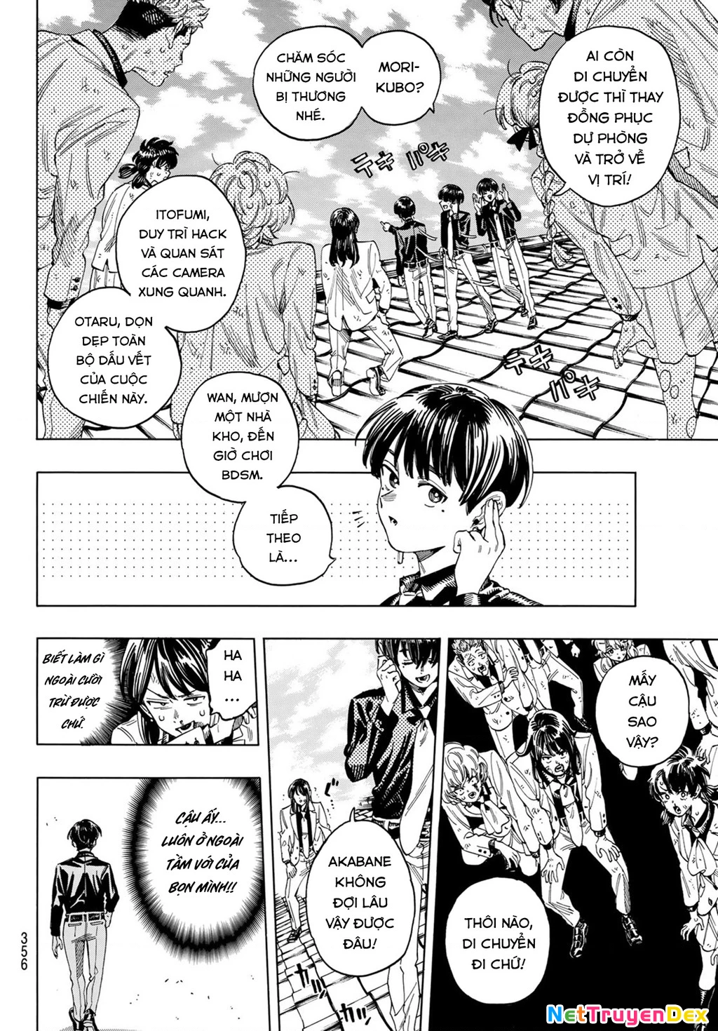 Vệ Sĩ Của Akabane Honeko Chapter 17: . Khao khát của lớp 3-4 - Trang 4