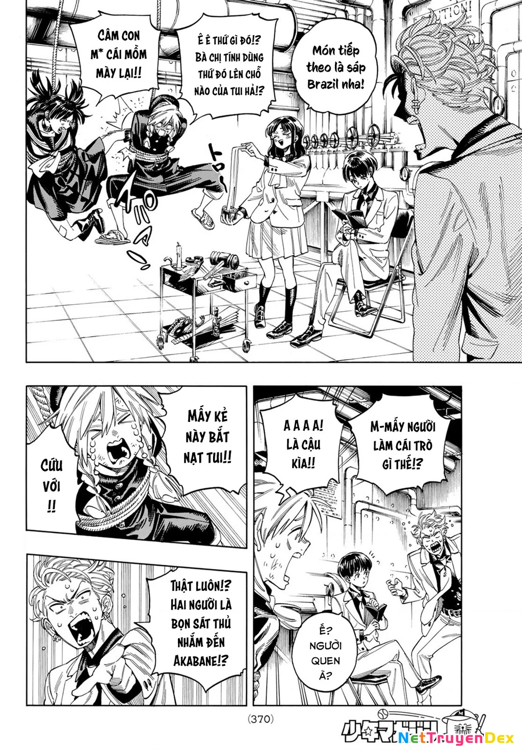 Vệ Sĩ Của Akabane Honeko Chapter 18: . Niềm tin của Arakuni Ibuki - Trang 4