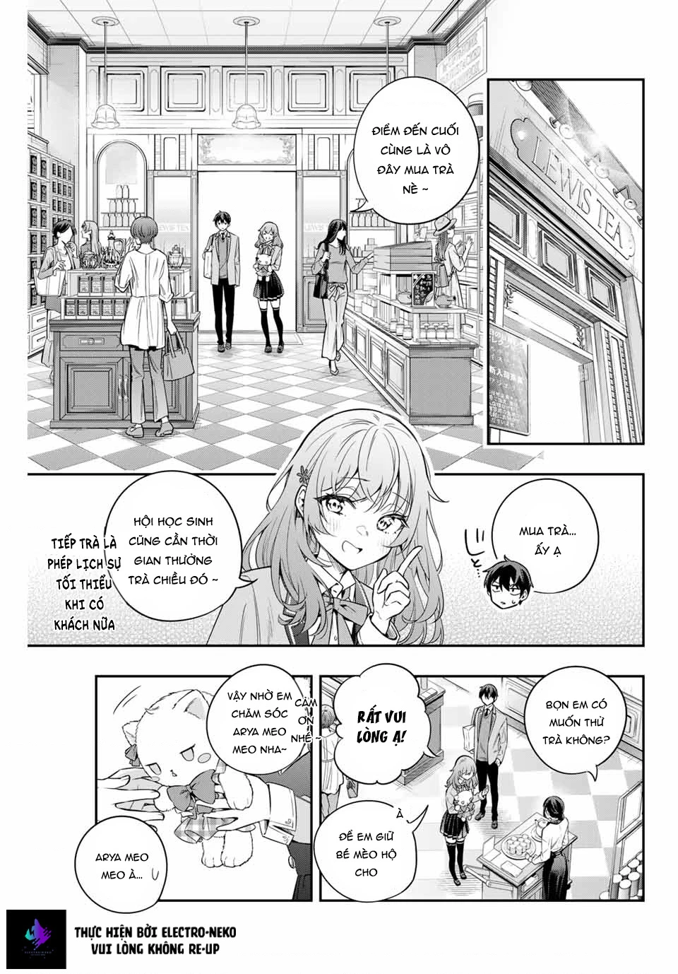 Arya-san bàn bên thi thoảng lại thả thính tôi bằng tiếng Nga Chapter 27 - Trang 2