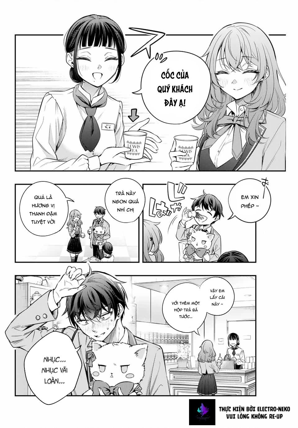 Arya-san bàn bên thi thoảng lại thả thính tôi bằng tiếng Nga Chapter 27 - Trang 2