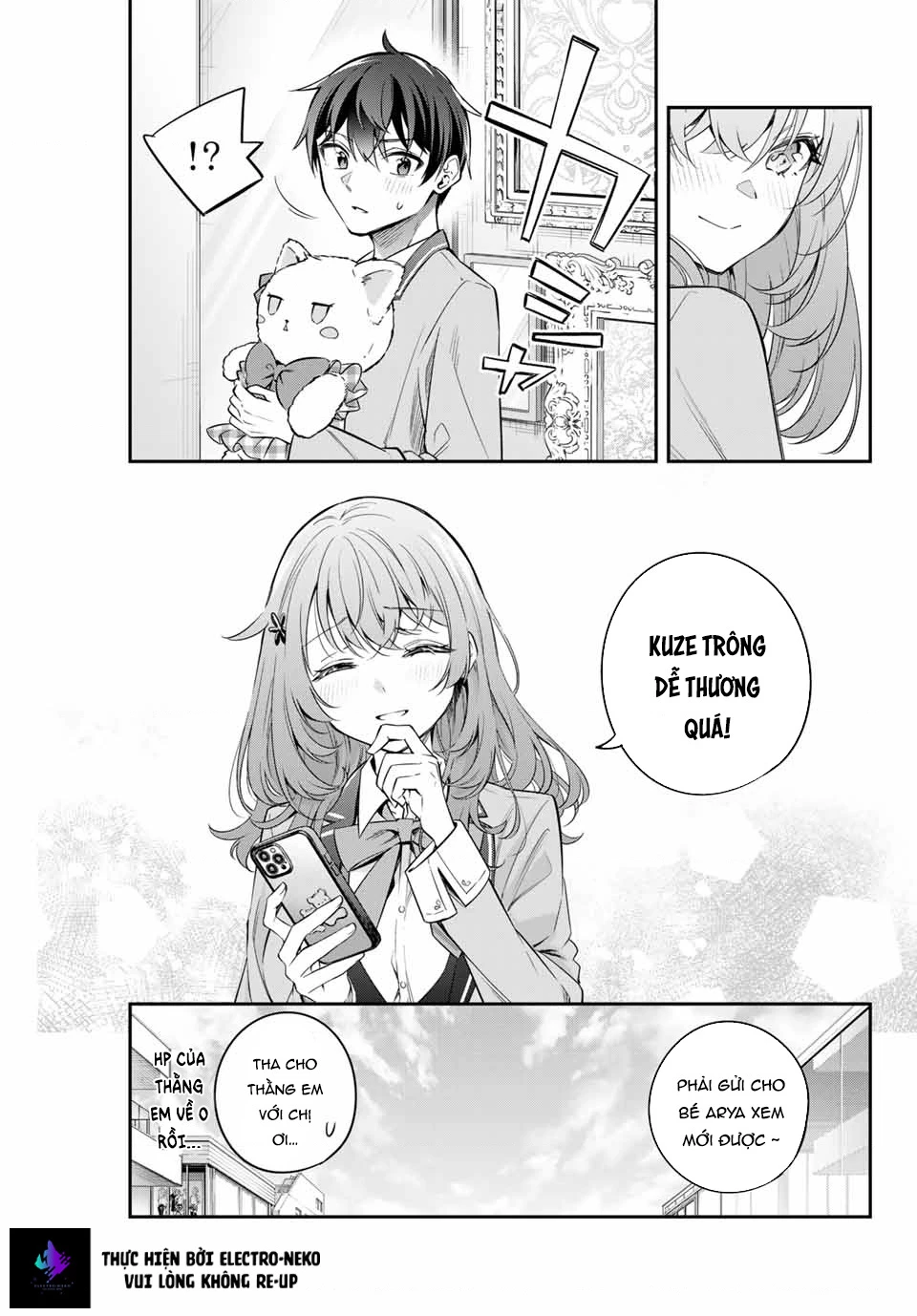 Arya-san bàn bên thi thoảng lại thả thính tôi bằng tiếng Nga Chapter 27 - Trang 2