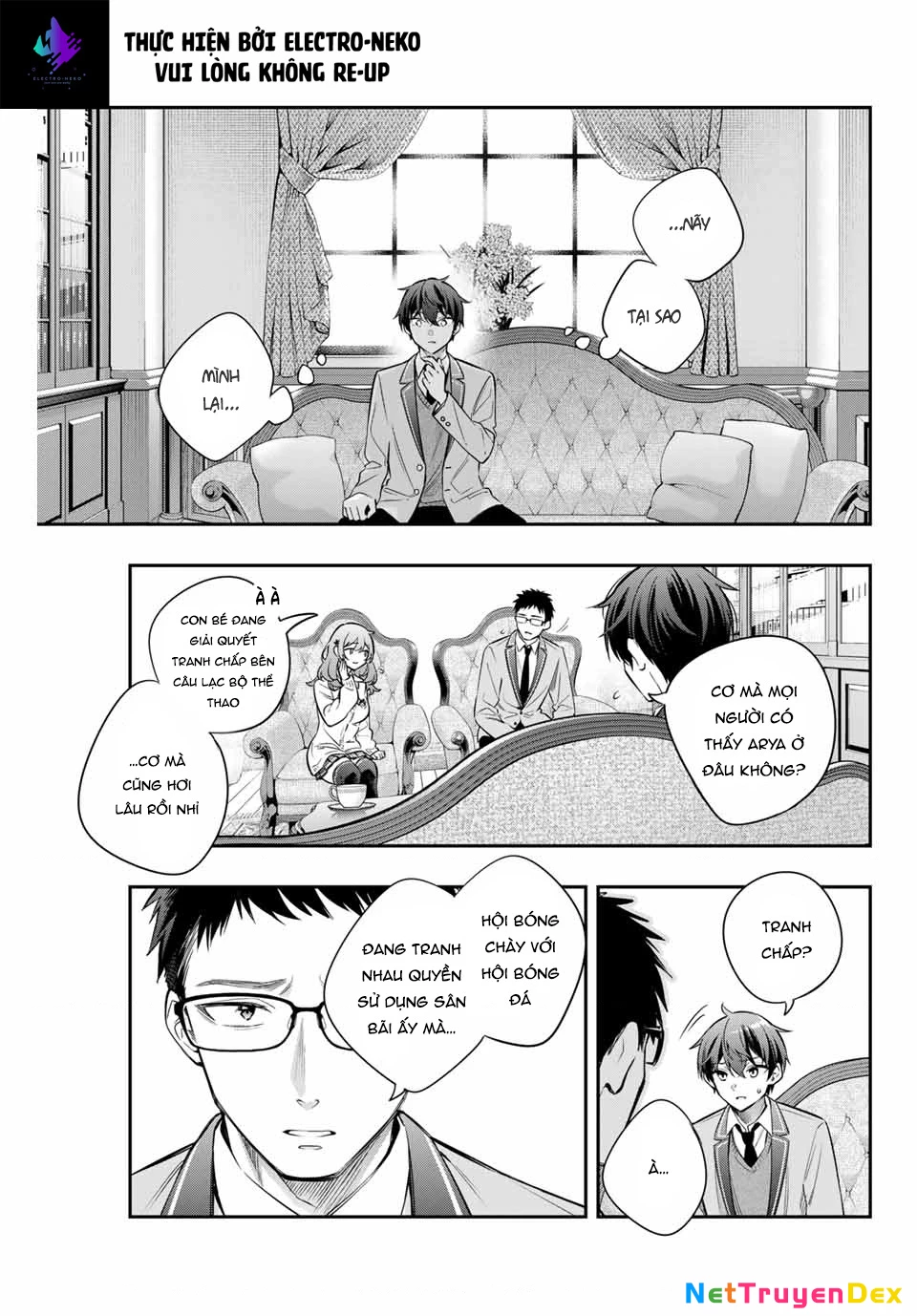 Arya-san bàn bên thi thoảng lại thả thính tôi bằng tiếng Nga Chapter 28 - Trang 2