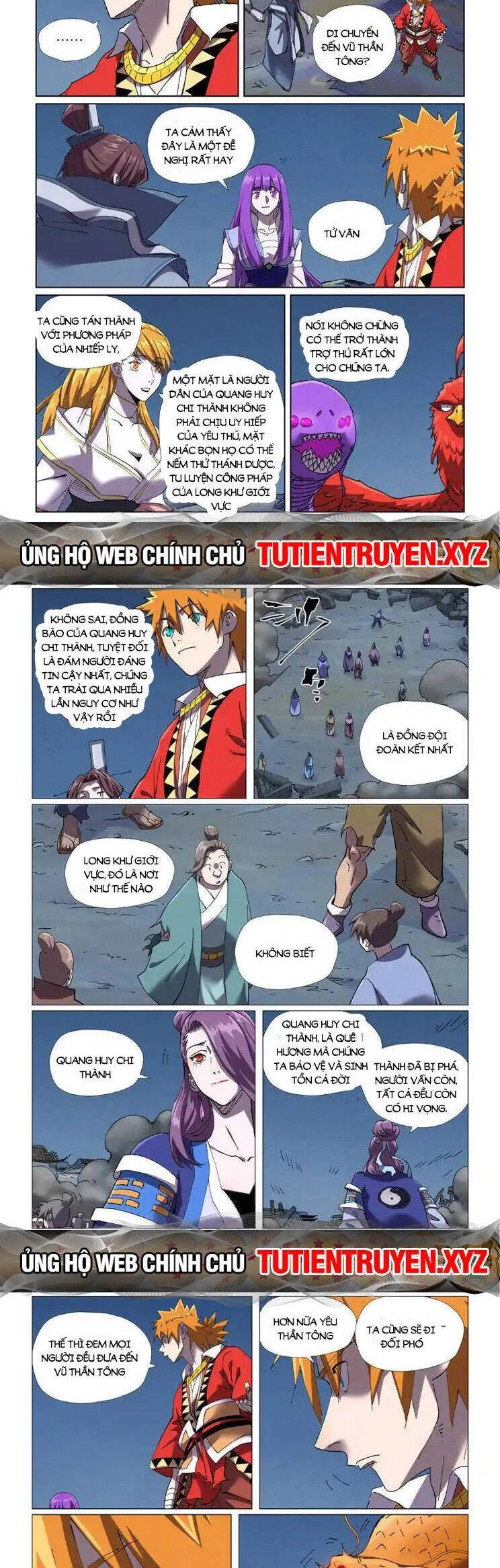 Yêu Thần Ký Chapter 555 - Trang 4
