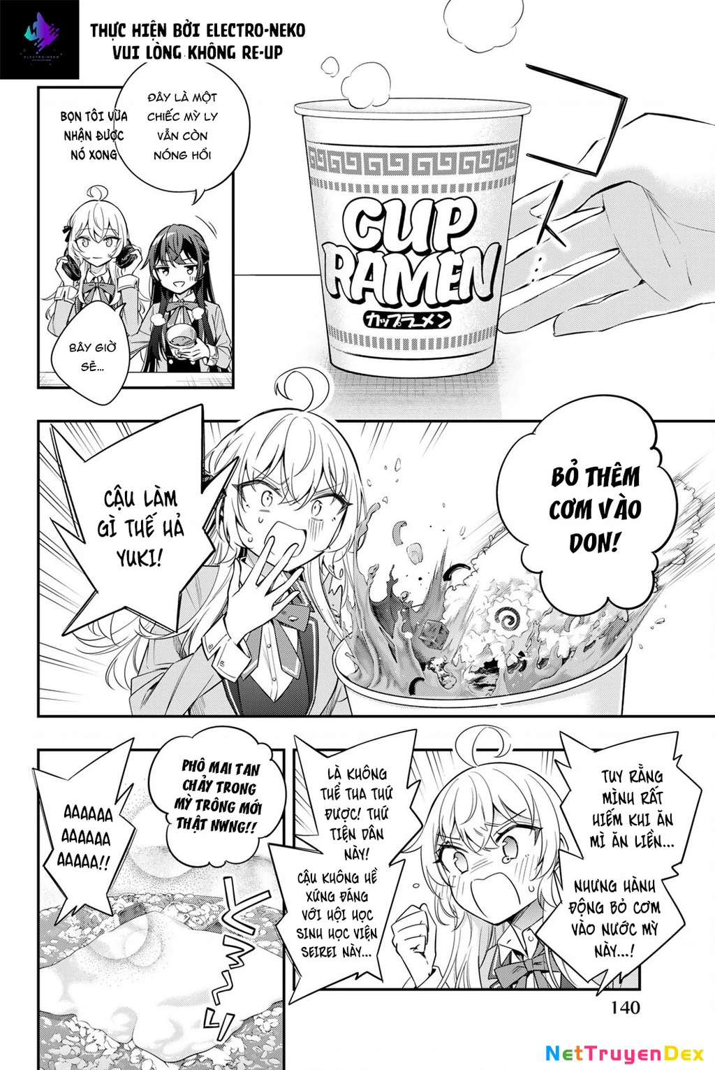 Arya-san bàn bên thi thoảng lại thả thính tôi bằng tiếng Nga Chapter 30 - Trang 2