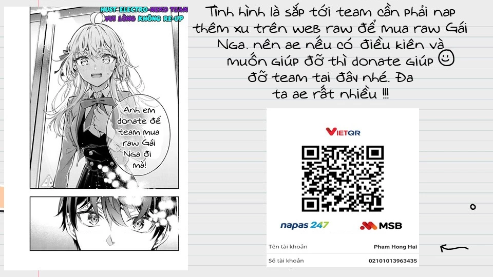 Arya-san bàn bên thi thoảng lại thả thính tôi bằng tiếng Nga Chapter 32 - Trang 2