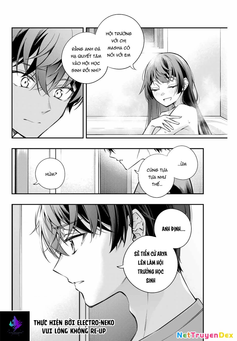 Arya-san bàn bên thi thoảng lại thả thính tôi bằng tiếng Nga Chapter 33 - Trang 2