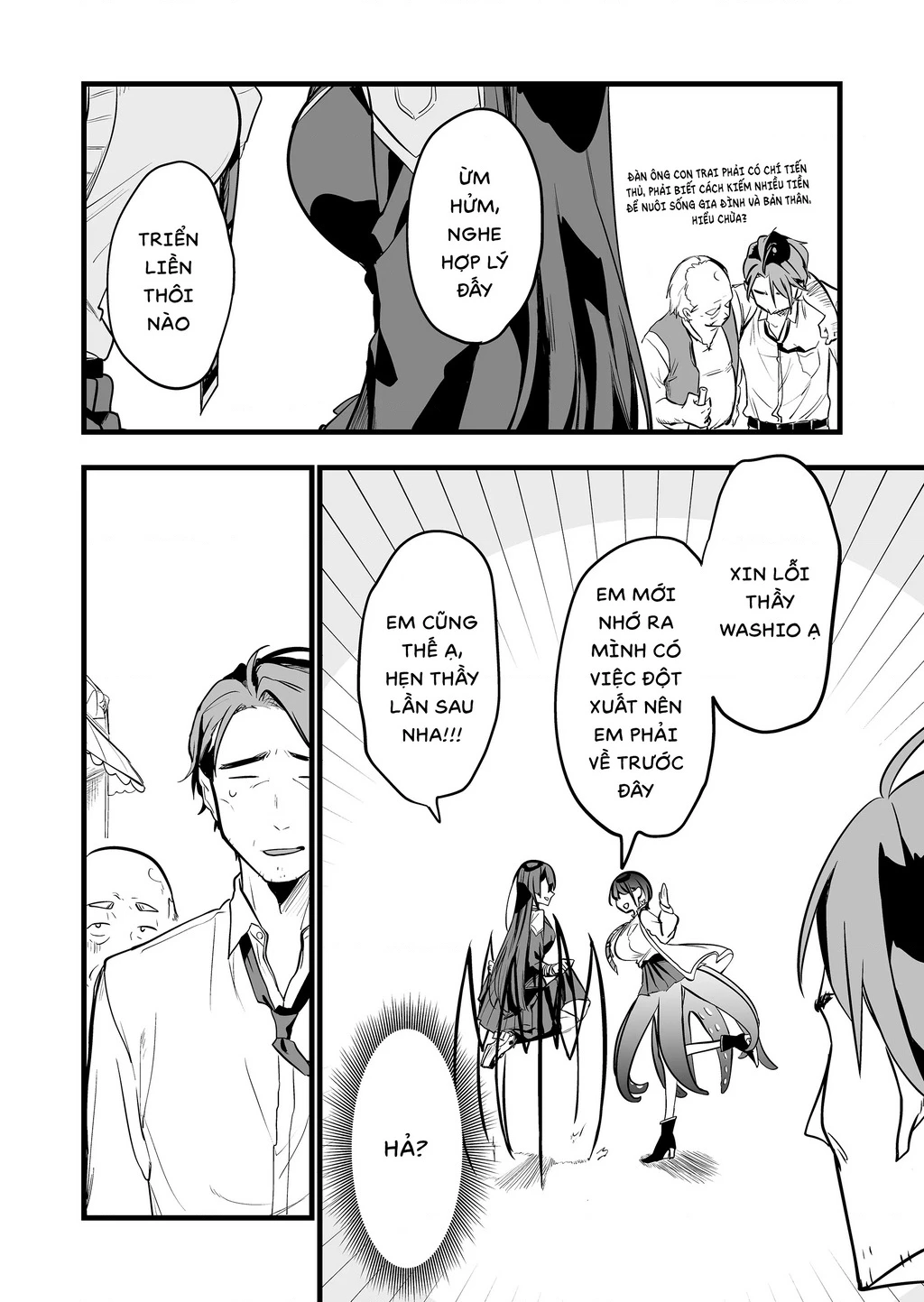 Con Quái Vật Mà Tôi Dạy Dỗ Năm Xưa Đã Hóa Thành Một Thiếu Nữ Xinh Đẹp Và Đến Gặp Tôi. Chapter 10 - Trang 4