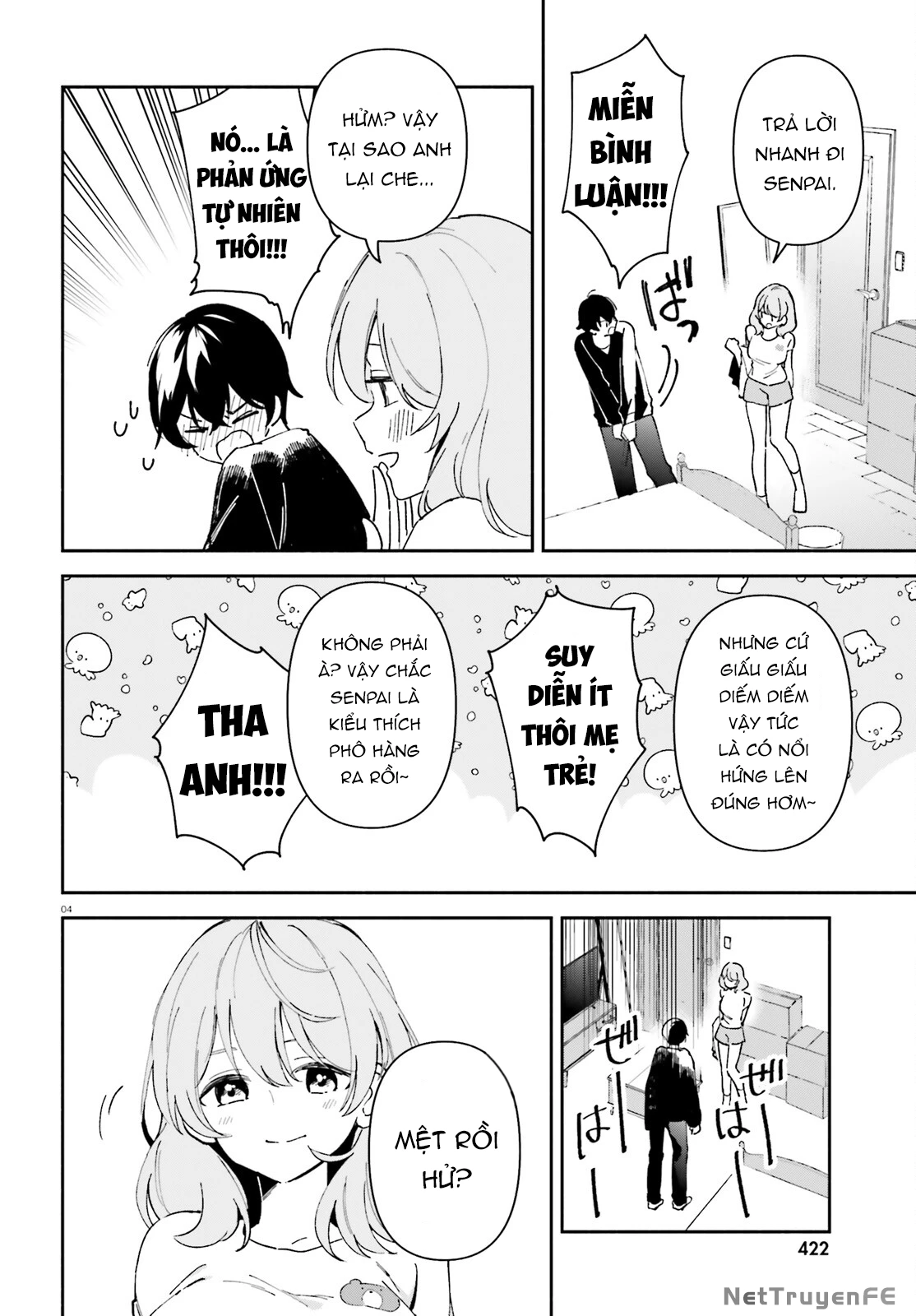 Trị Chứng Mất Ngủ Bằng Asmr Cùng Nhỏ Đàn Em Tinh Nghịch~ Chapter 3 - Trang 4