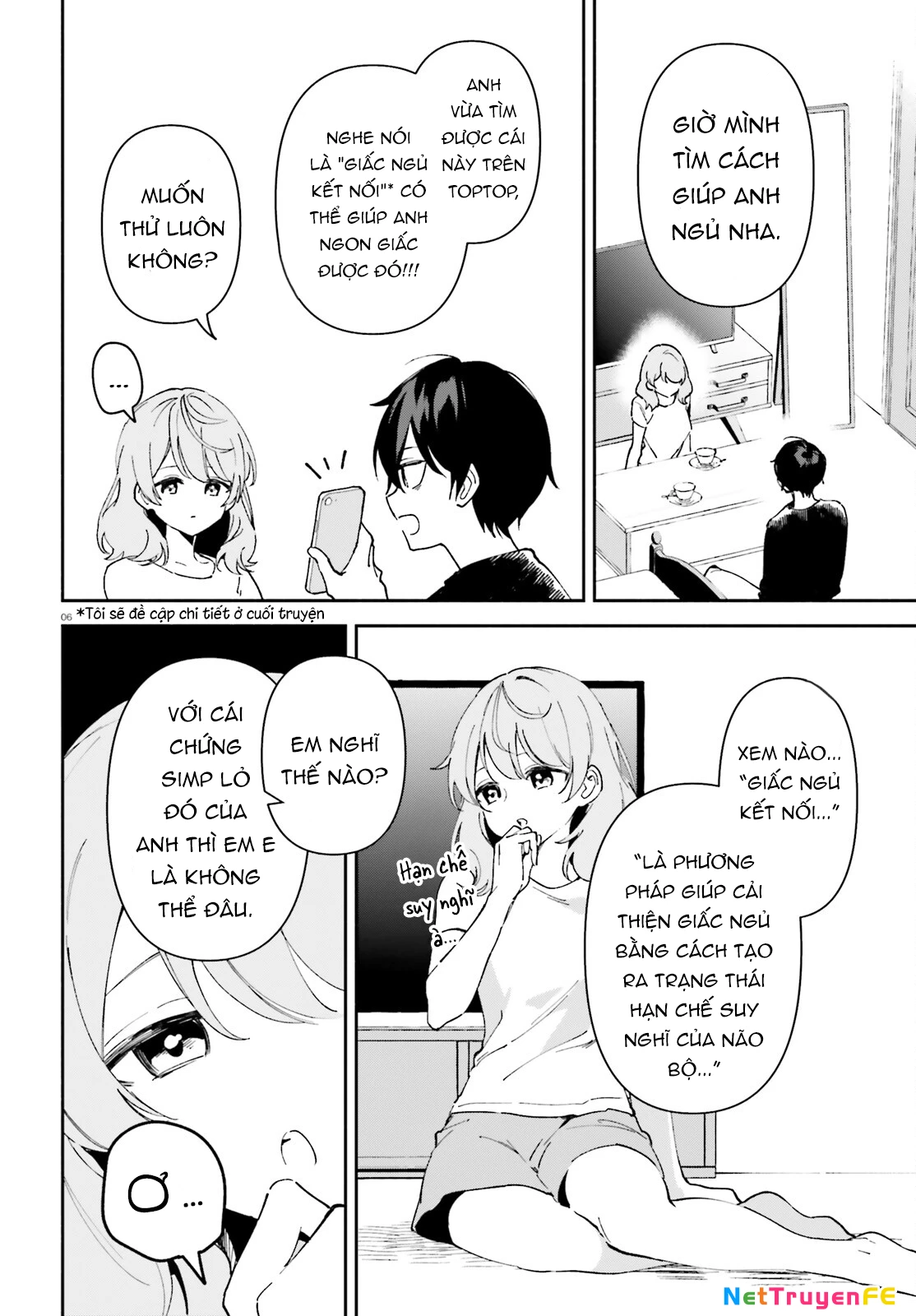 Trị Chứng Mất Ngủ Bằng Asmr Cùng Nhỏ Đàn Em Tinh Nghịch~ Chapter 3 - Trang 4