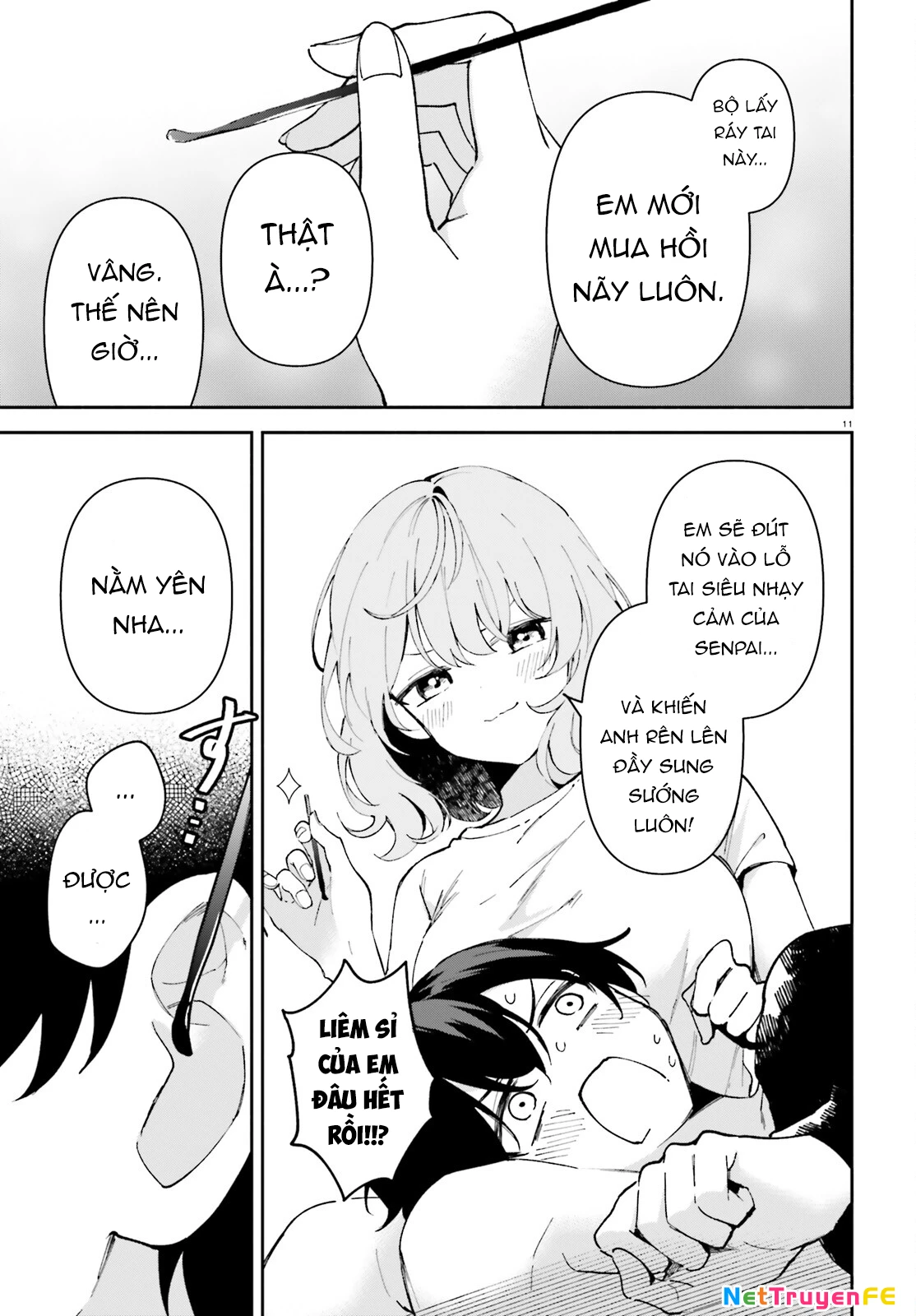 Trị Chứng Mất Ngủ Bằng Asmr Cùng Nhỏ Đàn Em Tinh Nghịch~ Chapter 3 - Trang 4